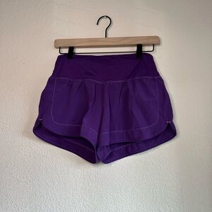 Champion Purple Running Shorts Size Small